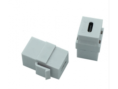 USB 3.1 Type C keystone jack female connector