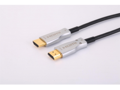 4K@60Hz chroma molded assembly hdmi fiber optic cable