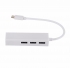 USB 3.1 Type-C to RJ45 100Mbps 3xUSB 2.0 port adapter ethernet adapter hub adapter